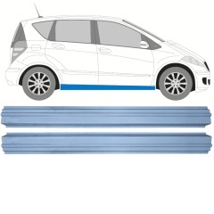 Slenkstis, apatinė už Mercedes A-Class W169 2004-2012 / Kairė = Dešinė (simetriška) / Rinkinys 11153