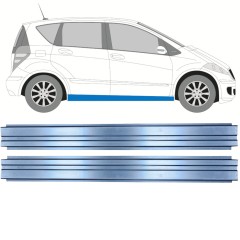 Slenkstis vidinė dalis už Mercedes A-Class W169 2004-2012 / Kairė = Dešinė (simetriška) / Rinkinys 11155
