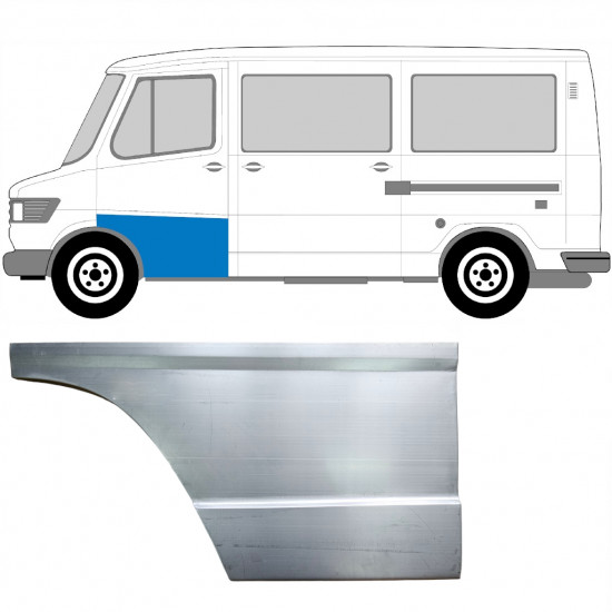 Priekinių durų aukšta dalis už Mercedes T1 1977-1996 / Kairė 5225