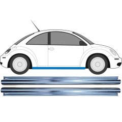 Slenkstis, apatinė už Volkswagen New Beetle 1998-2005 / Kairė = Dešinė (simetriška) / Rinkinys 11913