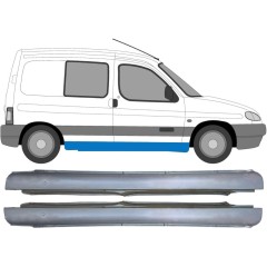 Slenkstis, apatinė už Citroen Berlingo 1996-2008 / Kairė + Dešinė / Rinkinys 14130