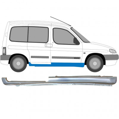 Slenkstis, apatinė už Peugeot Partner 1996- / Dešinė 6954