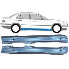 Visas slenkstis už BMW 3 E36 1990-2000 / Kairė + Dešinė / Rinkinys 11097