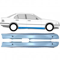 Visas slenkstis už BMW 3 E36 1990-2000 / Kairė + Dešinė / Rinkinys 6214