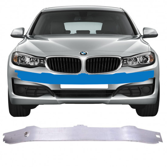 Priekinis bamperio pastiprinimas už BMW 3 Gran Turismo GT 2012- 5489