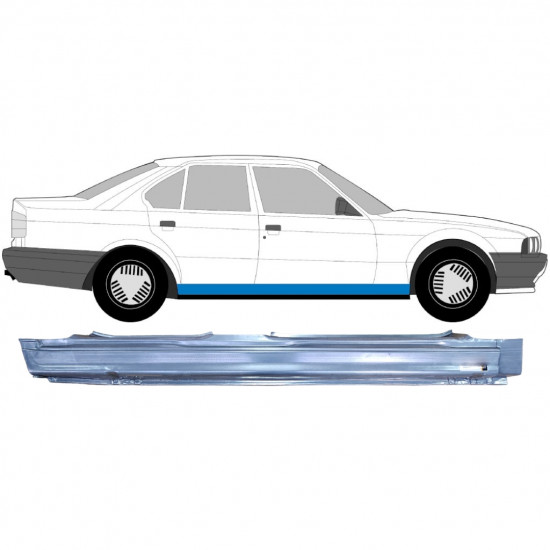 Visas slenkstis už BMW 5 E34 1987-1996 / Dešinė 6397