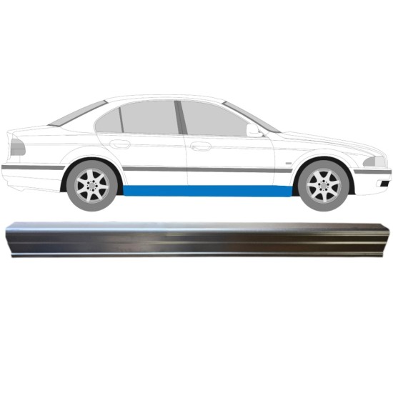 Slenkstis apatinė dalis už BMW 5 E39 1996-2004 / Kairė = Dešinė (simetriška) 14965