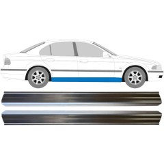 Slenkstis apatinė dalis už BMW 5 E39 1996-2004 / Kairė + Dešinė / Rinkinys 14966