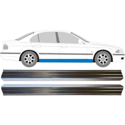 Slenkstis apatinė dalis už BMW 5 E39 1996-2004 / Kairė + Dešinė / Rinkinys 14966