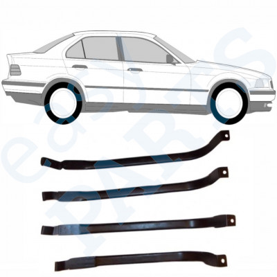 Kuro bako laikikliai už BMW 3 E36 1990-1999 9306