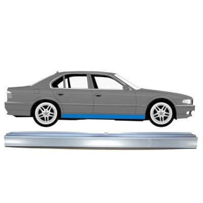 Slenkstis, apatinė už BMW 7 E38 1994-2001 / Kairė = Dešinė (simetriška) 14833
