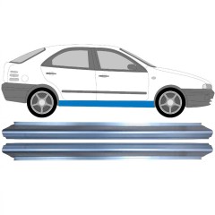 Slenkstis, apatinė už Fiat Brava Bravo 1995-2003 / Kairė = Dešinė (simetriška) / Rinkinys 9496