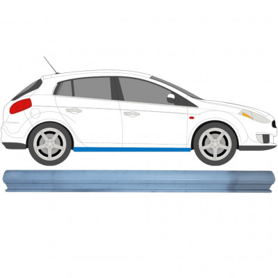 Slenkstis, apatinė už Fiat Bravo II 2007-2014 / Kairė = Dešinė (simetriška) 6481