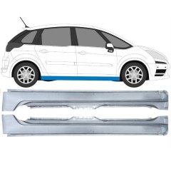 Visas slenkstis už Citroen C4 Picasso 2006-2013 / Kairė / Dešinė / Kairė + Dešinė / Rinkinys 12869