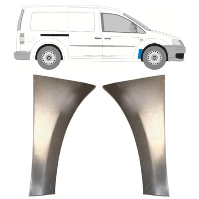 Sparno apatinė dalis už Volkswagen Caddy 2004-2020 / Kairė + Dešinė / Rinkinys 14698