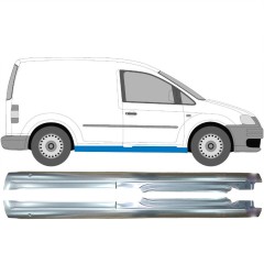 Visas slenkstis už Volkswagen Caddy 2004-2020 / Kairė + Dešinė / Rinkinys 9559