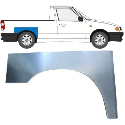 Galinė arka už Volkswagen Caddy 1995-2004 / Dešinė / PICKUP 16328