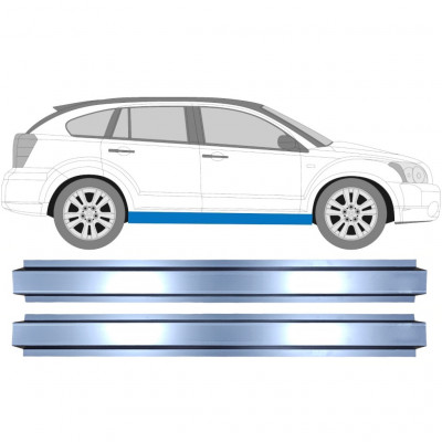 Slenkstis vidinė dalis už Dodge Caliber 2006-2013 / Kairė = Dešinė (simetriška) / Rinkinys 10087