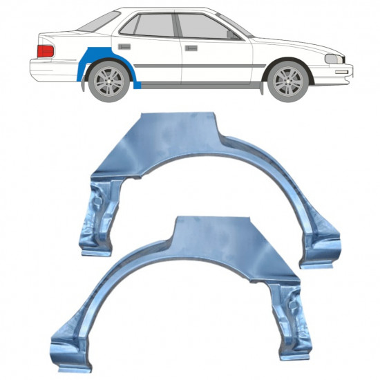 Galinė arka už Toyota Camry 1991-1996 / Kairė + Dešinė / Rinkinys 10999