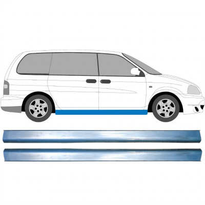 Slenkstis, apatinė už Kia Carnival 1998-2006 / Kairė = Dešinė (simetriška) / Rinkinys 10691