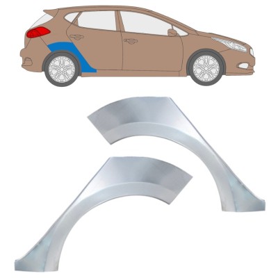 Galinė arka už Kia Ceed 2012-2018 / Kairė + Dešinė / Rinkinys 16336