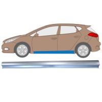 Slenkstis, apatinė už Kia Ceed 2012-2018 / Kairė 14869