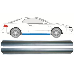 Slenkstis, apatinė už Toyota Celica T18 1989-1993 / Kairė = Dešinė (simetriška) / Rinkinys 9510