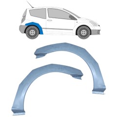 Galinė arka už Citroen C2 2003-2009 / Kairė + Dešinė / Rinkinys 11385