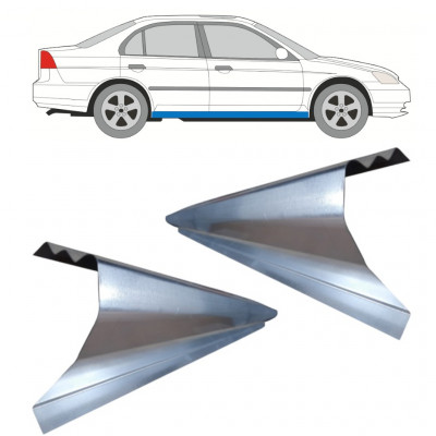 Slenkstis, apatinė už Honda Civic 2001-2005  / Kairė = Dešinė (simetriška) / Rinkinys 11746