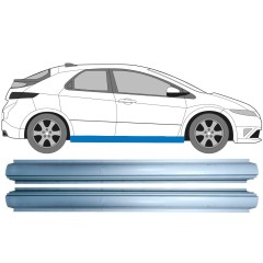 Slenkstis, apatinė už Honda Civic 2005-2011 / Kairė + Dešinė / Kairė = Dešinė (simetriška) / Rinkinys 12871