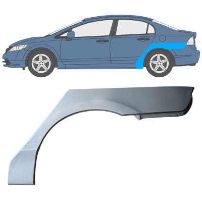Galinė arka už Honda Civic 2005-2011 / Kairė / SEDAN 16765