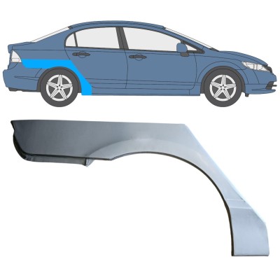 Galinė arka už Honda Civic 2005-2011 / Dešinė / SEDAN 16764
