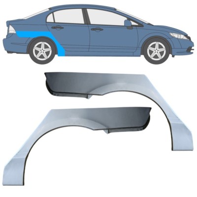 Galinė arka už Honda Civic 2005-2011 / Kairė + Dešinė / SEDAN / Rinkinys 16766
