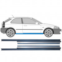 Slenkstis, apatinė už Honda Civic 1995-2000 / Kairė + Dešinė / Rinkinys 9173