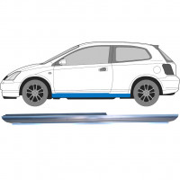 Slenkstis, apatinė už Honda Civic 2001-2005 / Kairė 6647