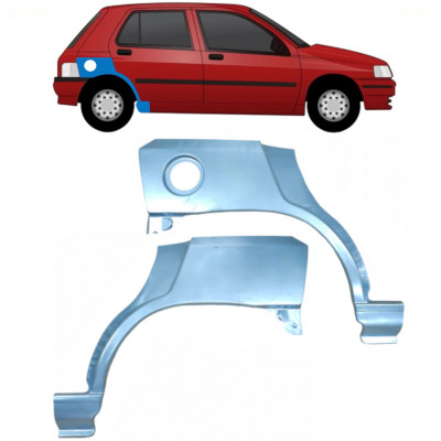 Galinė arka už Renault Clio 1990-1998 / Kairė + Dešinė / Rinkinys 9849