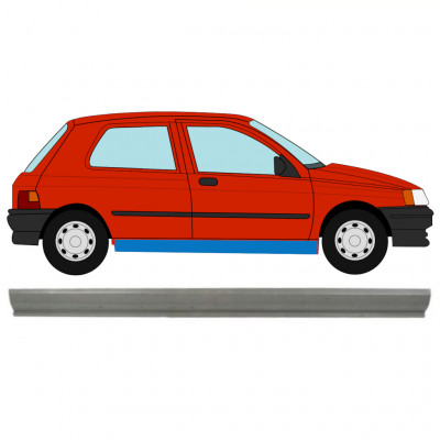 Slenkstis, apatinė už Renault Clio 1990-1998 / Dešinė 7684