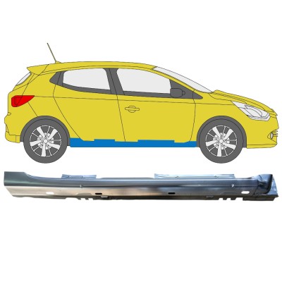 Visas slenkstis už Renault Clio IV 2016-2019 / Dešinė 16253