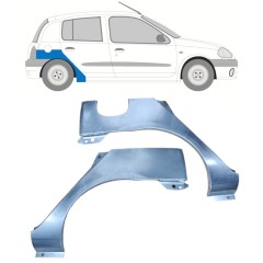 Galinė arka už Renault Clio II 1998-2012 / Kairė + Dešinė / Rinkinys 9682