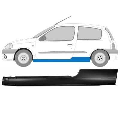 Visas slenkstis už Renault Clio II 1998-2012 / Kairė 17163