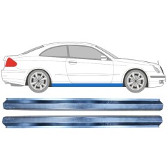Slenkstis, apatinė už Mercedes CLK W209 2002-2010 / Kairė + Dešinė / Rinkinys 11377
