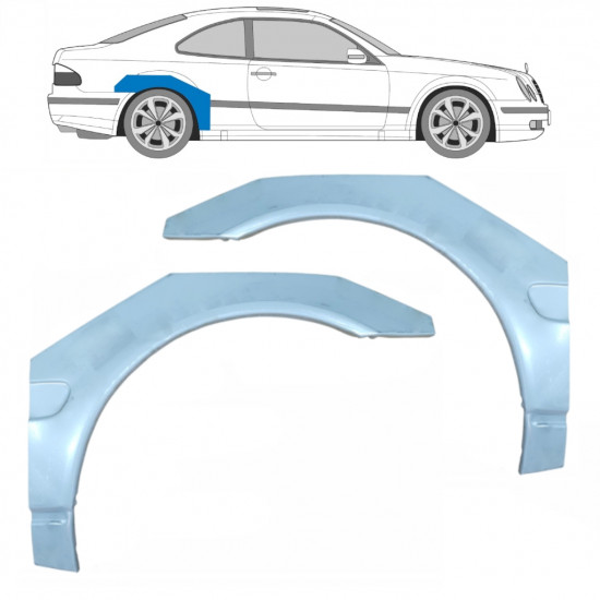 Galinė arka už Mercedes CLK 1997-2003 / Kairė + Dešinė / Rinkinys 9174