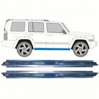 Slenkstis, apatinė už Jeep Commander 2005-2010 / Kairė = Dešinė (simetriška) / Rinkinys 10061