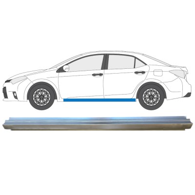 Slenkstis, apatinė už Toyota Corolla 2013-2019 / Kairė 14890