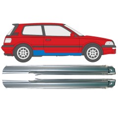 Visas slenkstis už Toyota Corolla 1987-1994 / Kairė + Dešinė / Rinkinys 9797
