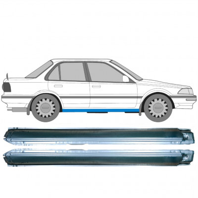 Slenkstis, apatinė už Toyota Corolla 1985- / Kairė + Dešinė / Rinkinys 10497