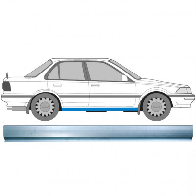 Slenkstis, apatinė už Toyota Corolla 1987-1994 / Kairė = Dešinė (simetriška) 9358