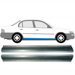Slenkstis, apatinė už Toyota Corolla E10 1991-1998 / Kairė + Dešinė / Rinkinys 9191