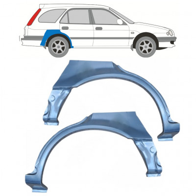 Galinė arka už Toyota Corolla 1997-2002 / Kairė + Dešinė / Rinkinys 10249