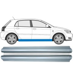 Slenkstis, apatinė už Toyota Corolla E12 2001-2007 / Kairė + Dešinė / Rinkinys 9485